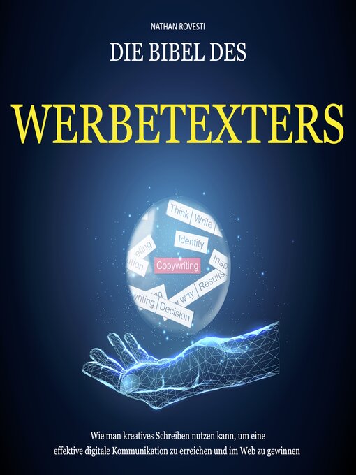 Title details for Die Bibel des Werbetexters by Nathan Rovesti - Available